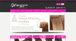 Desktop Screenshot of extensionessur.com