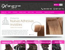 Tablet Screenshot of extensionessur.com